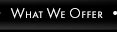 What We Offer